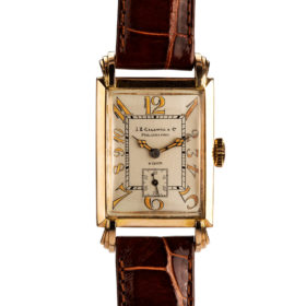 J.E. Caldwell Art Deco Wrist Watch