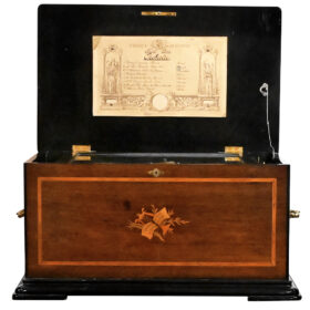 Swiss Orchestral Cylinder Music Box