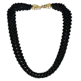 Onyx Bead Necklace
