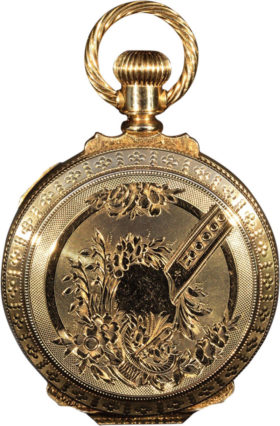 American Elgin 14K Yellow Gold Hunter's Case Pocket Watch