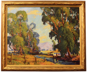 California Oil on Canvas by Baldwin