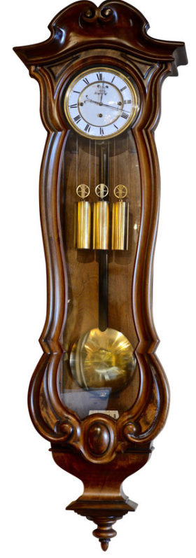 Austrian Oversize Serpentine Clock