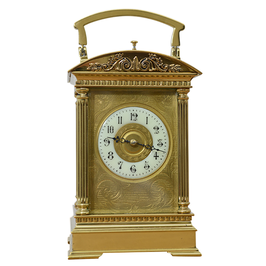 French Arch Top Carriage Clock - Renaissance Antiques