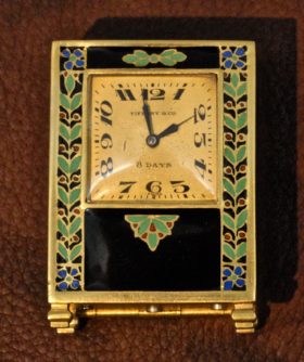 Tiffany & Co. Miniature Desk Clock