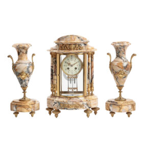 French Garniture Clock Set