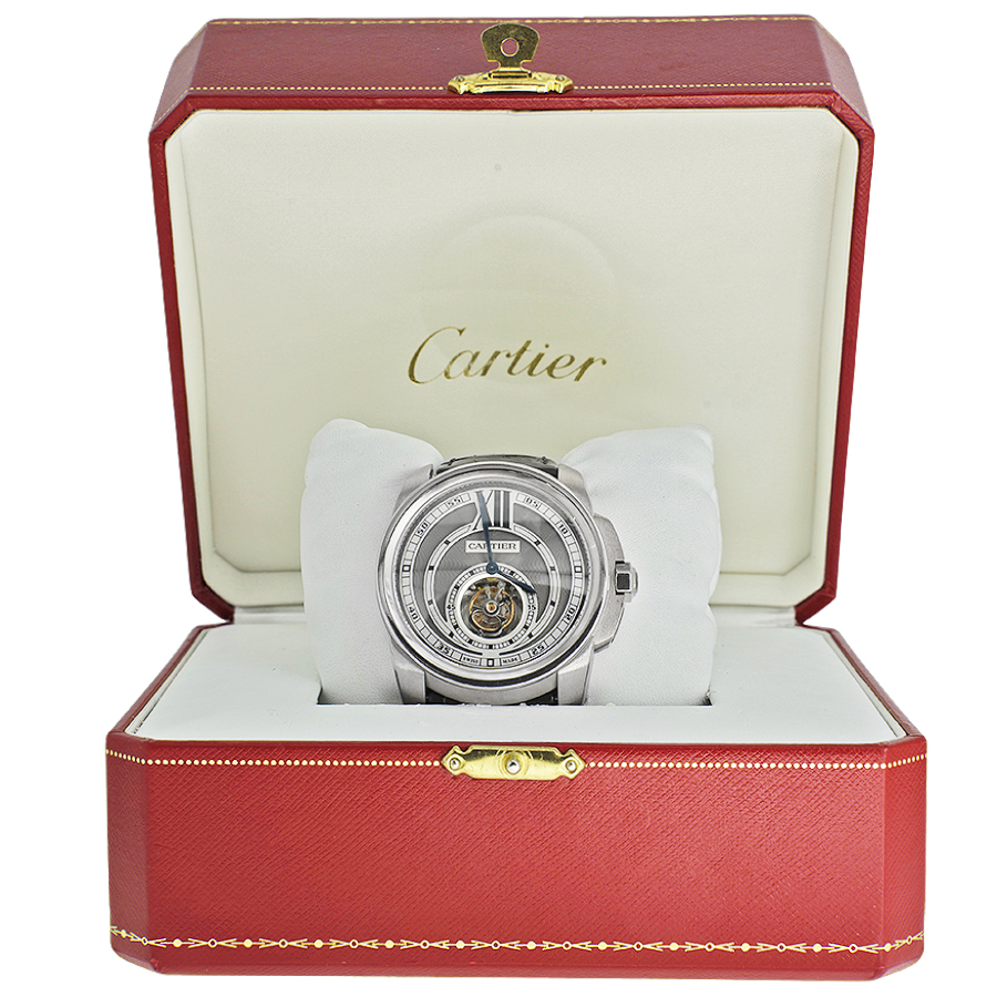 Cartier Calibre de Cartier Tourbillon Volant - Renaissance Antiques