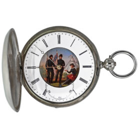 English Pocket Watch by M.J. Tobias of Liverpool Created for the American Market
