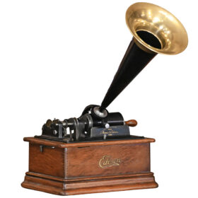 Edison Standard Cylinder Phonograph, Circa 1900