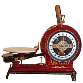 Rare Angldile Computing Scale with Original Mirror, Circa 1909