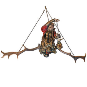 Rare German Lüsterweibchen Luminaire
