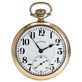 Illinois Bunn Special 21-Jewel Railroad Pocket Watch