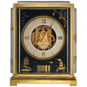 Swiss Jaeger-LeCoultre "Marina" Model Atmos Clock