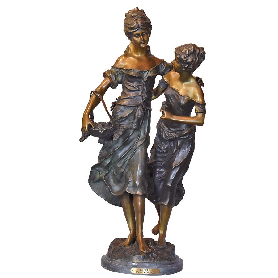 French Figural Bronze Sculpture Renaissance Antiques