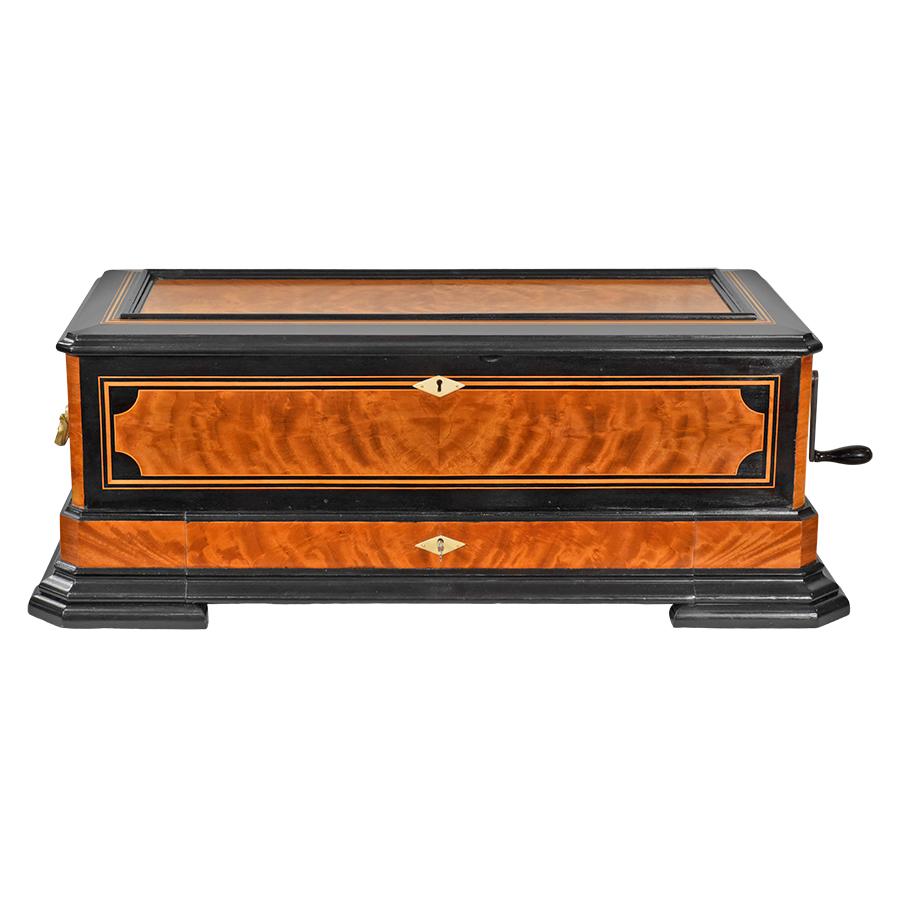 Mermod Freres Swiss Interchangeable Cylinder Music Box by Mermod Freres - Renaissance ...