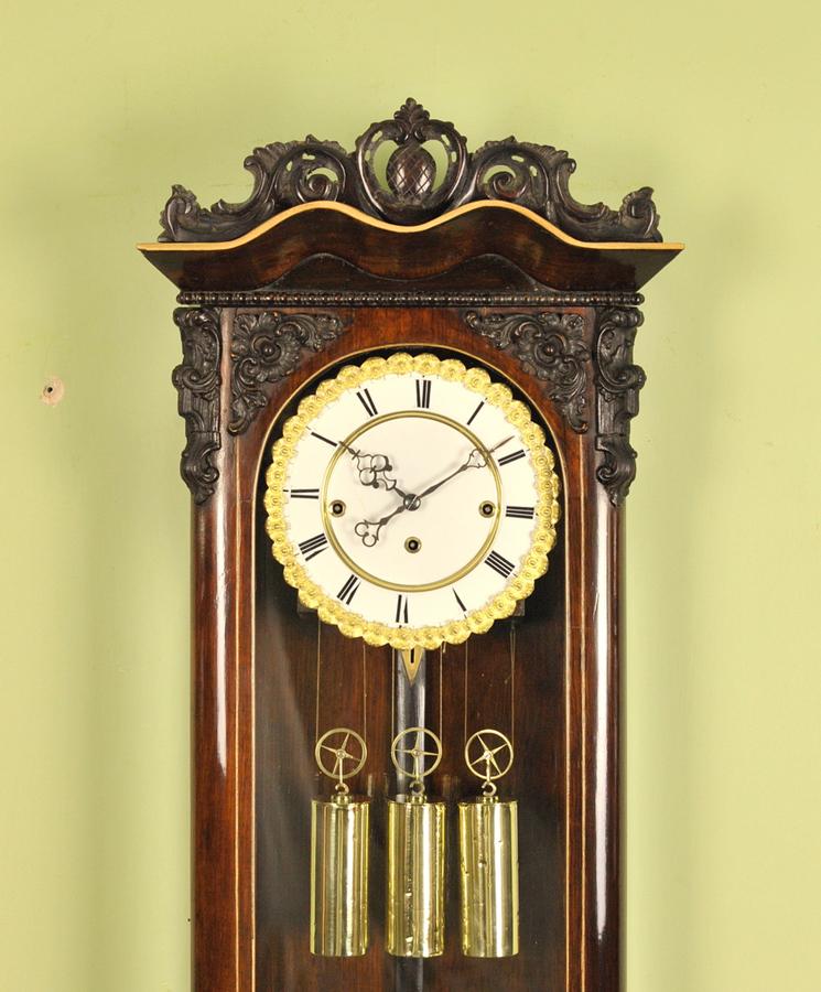 ThreeWeight Vienna Regulator Renaissance Antiques