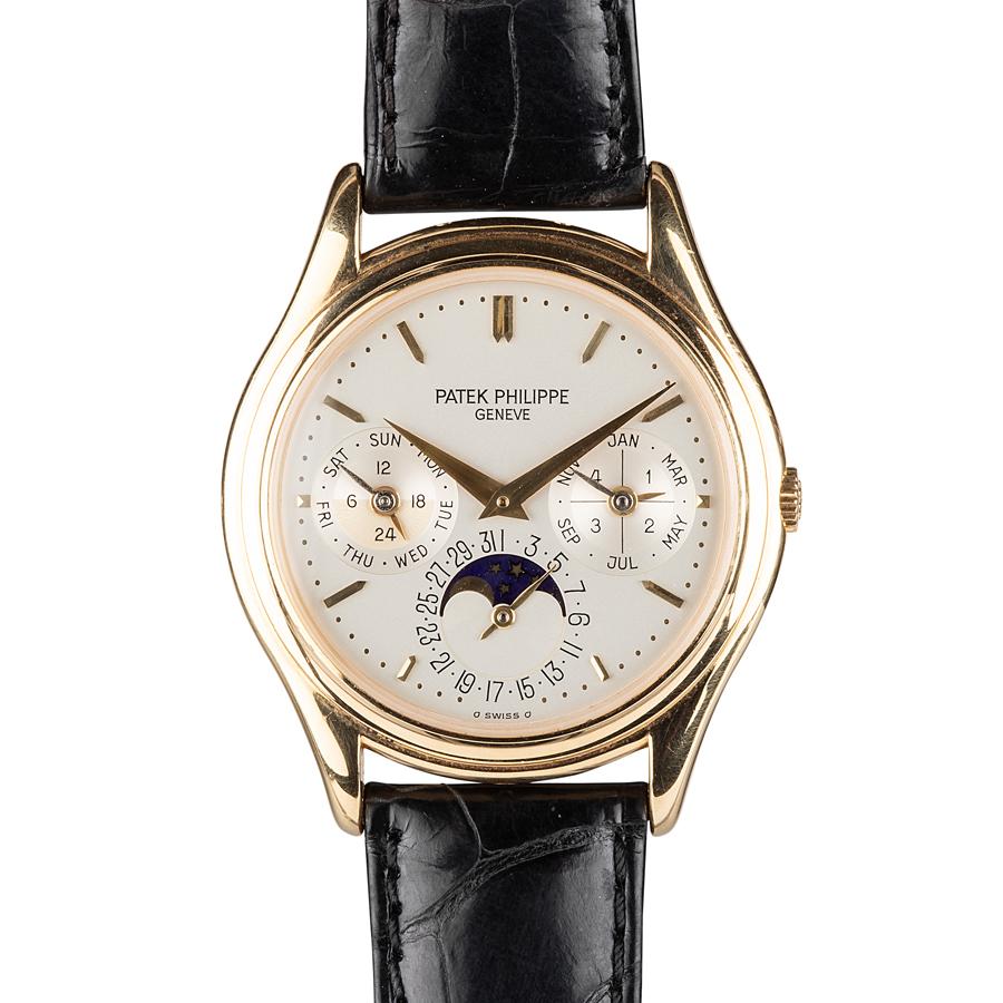 Swiss 3940 Perpetual Calendar Wrist Watch by Patek Philippe