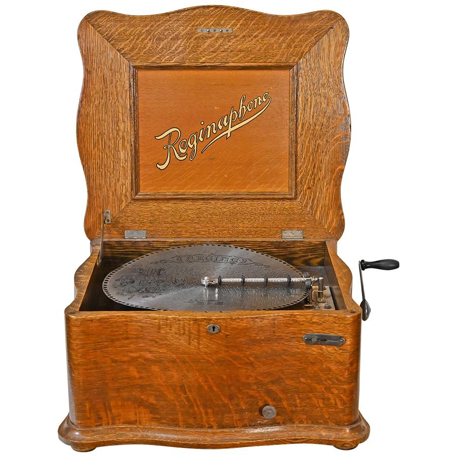 American Reginaphone Style 150, Combination Disc Music Box and ...