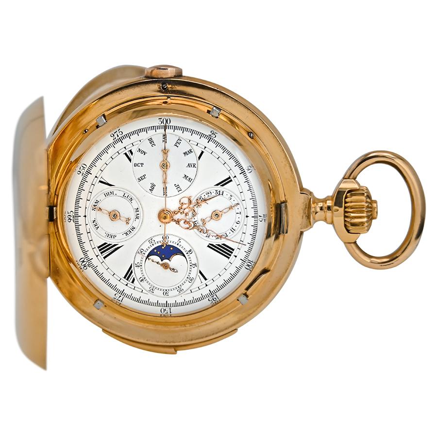 Swiss Triple Complication Minute-Repeater Pocket Watch - Renaissance ...