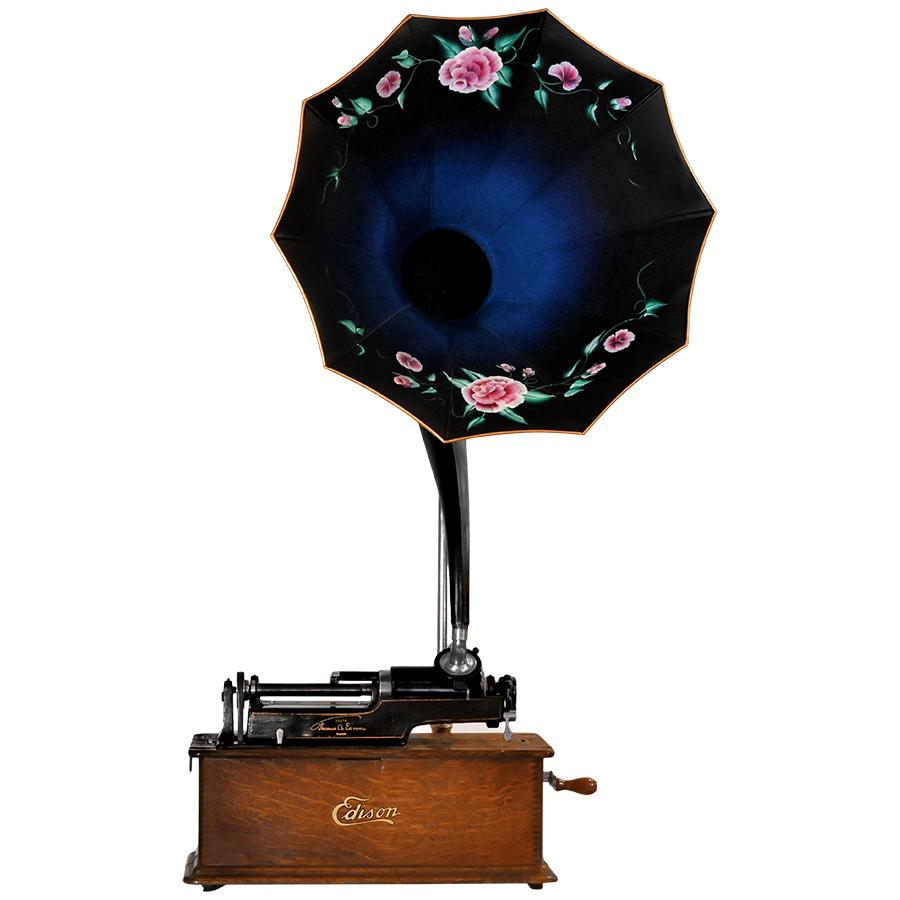 American Edison Cylinder Model C Phonograph - Renaissance Antiques