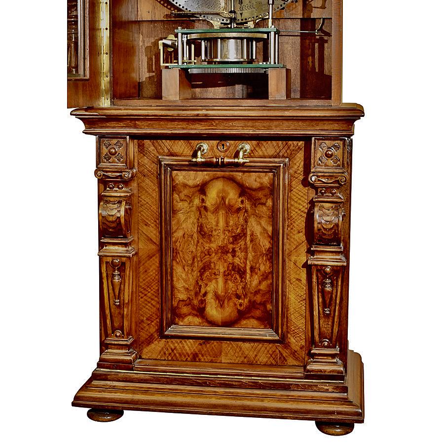 German Symphonion 25 1/4" Double Comb Upright Disc Music Box