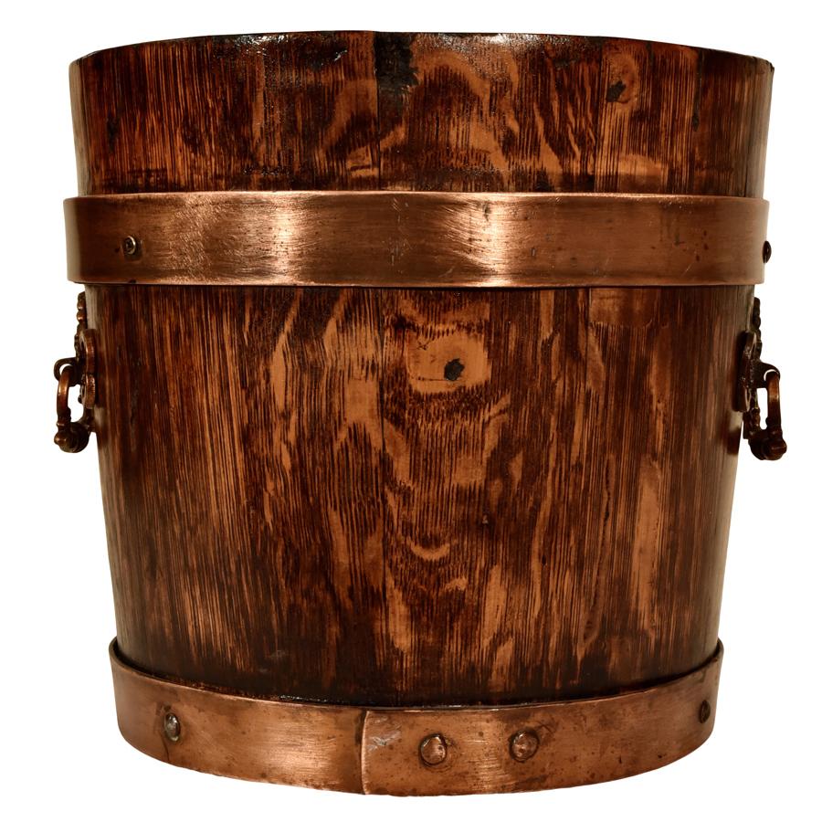 English Oak Bucket Renaissance Antiques