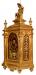 French Oversize Gilt Bronze Mantel Clock