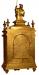 French Oversize Gilt Bronze Mantel Clock