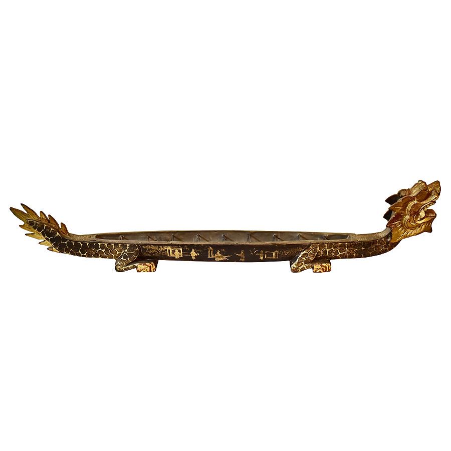 Chinese Dragon Incense Clock Renaissance Antiques