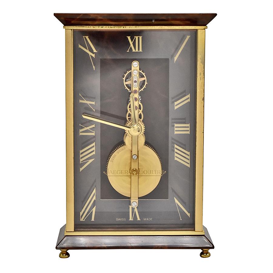 Jaeger LeCoultre Art Deco Style Desk Clock Renaissance Antiques