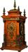 English Two Train Chain Fusee Lantern Clock