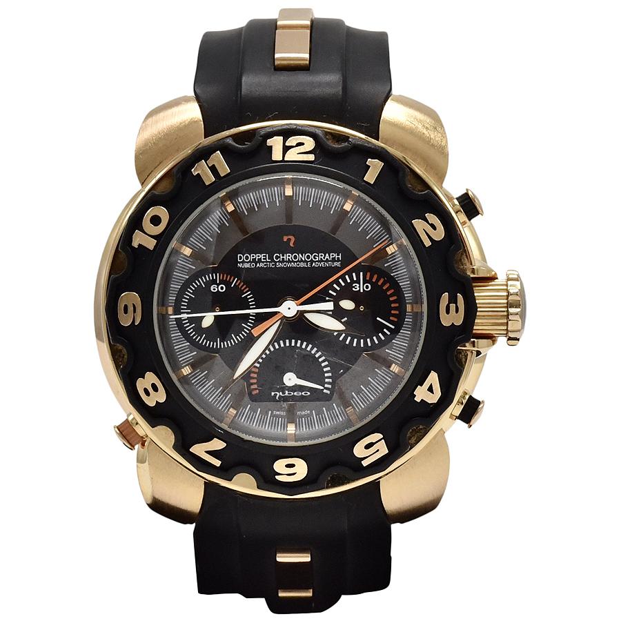 Nubeo Doppel Arctic Snowmobile Adventure Chronograph Wrist Watch