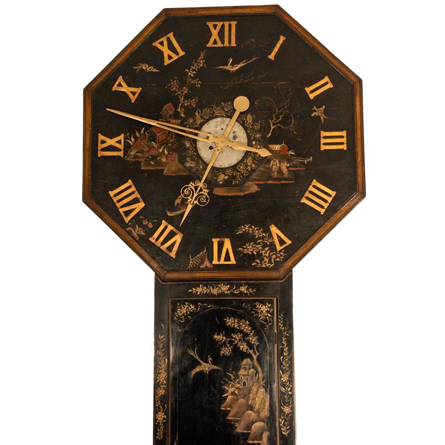 English Monumental Act of Parliament Wall Clock Renaissance Antiques